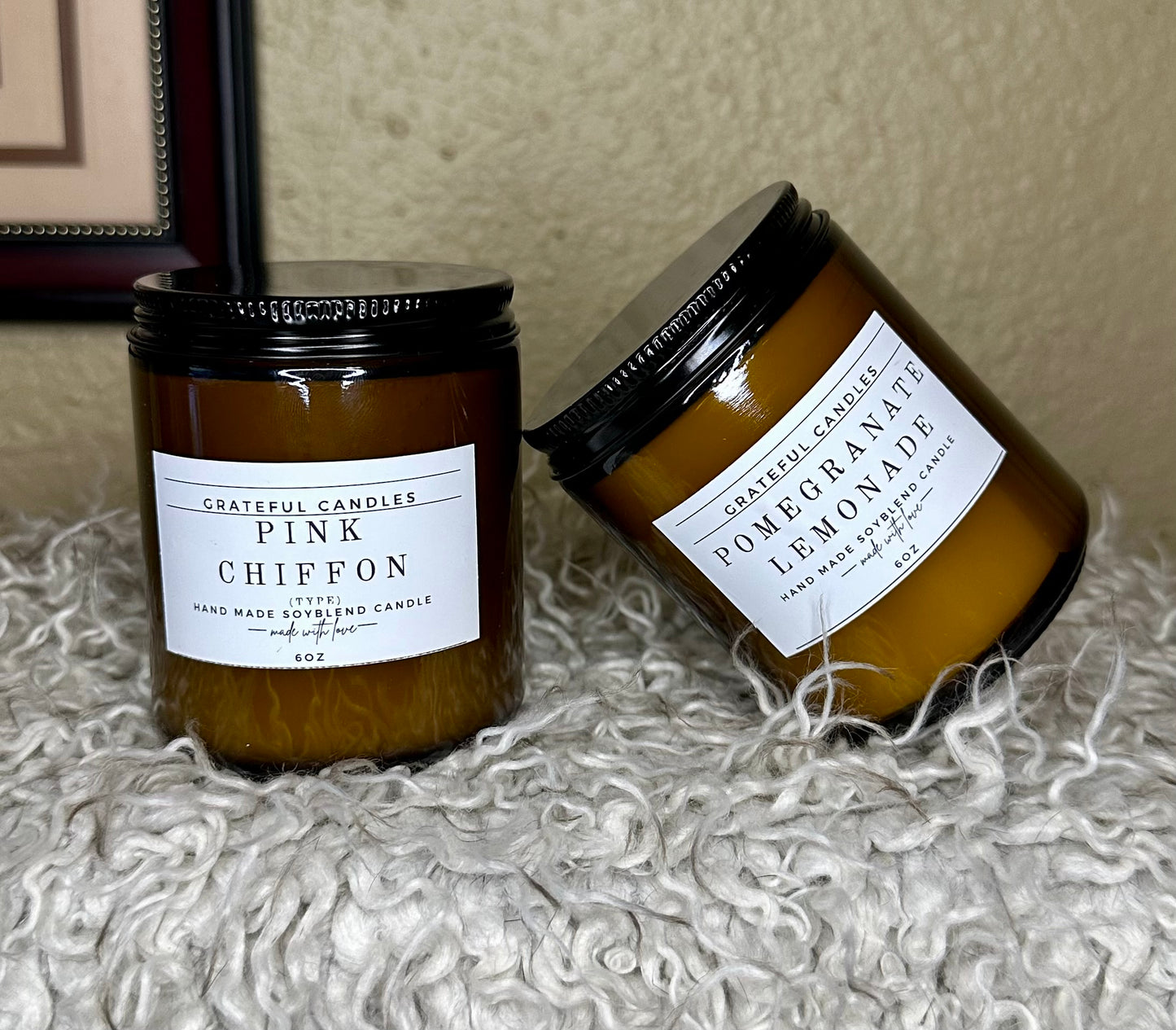 Grateful Candles Soy Blend Candles