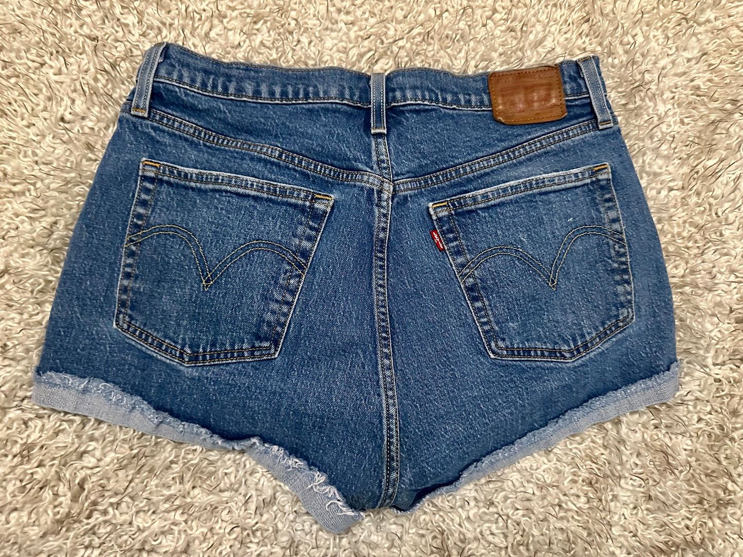 Levi Denim Shorts, Size 32