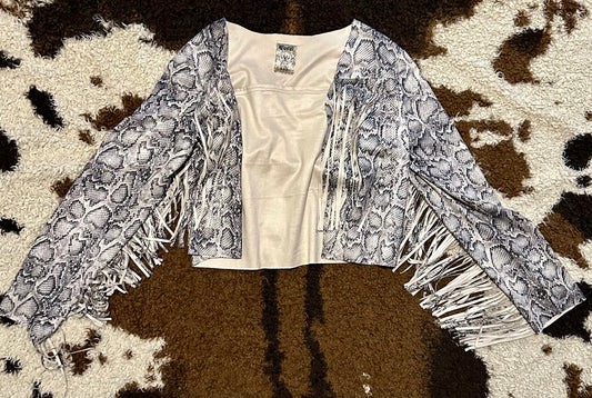 Fringe Jacket, Size Medium