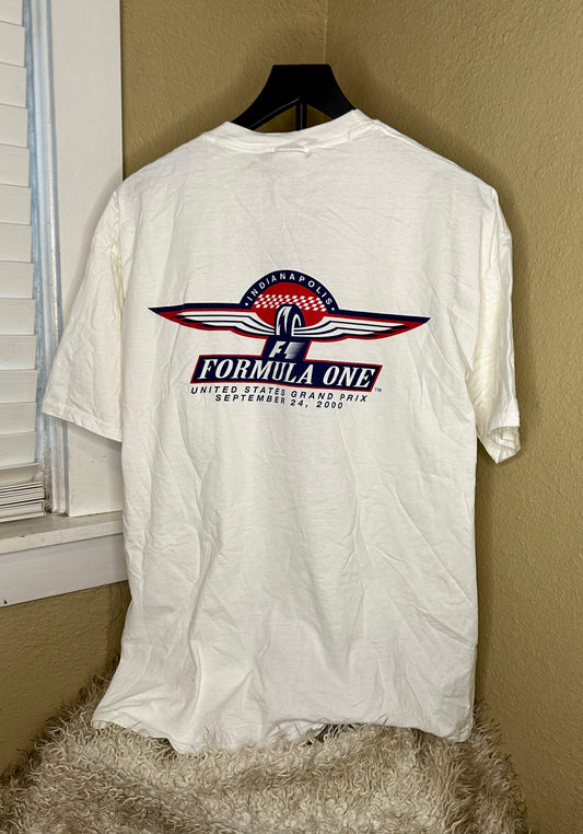 Vintage Formula One Grand Prix T-Shirt, Size Large