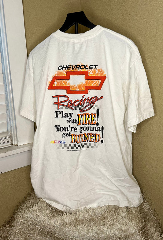 Vintage Chevrolet Racing T-Shirt, Size XL