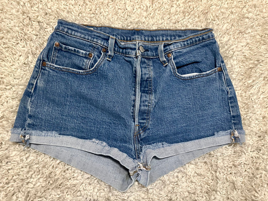 Levi Denim Shorts, Size 32