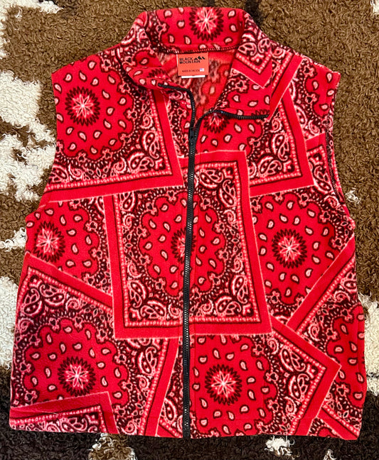 Red Vest, Size Medium