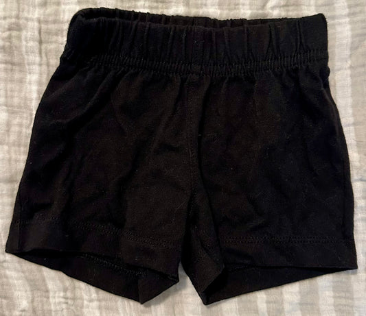 Black Garanimals Shorts, Size 3-6 Months