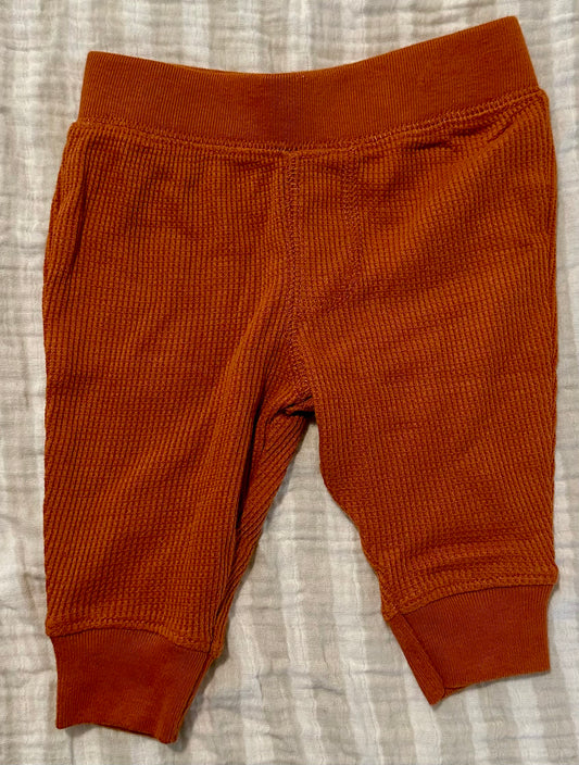 Garanimals Waffle Knit Pants, Size 0-3 Months